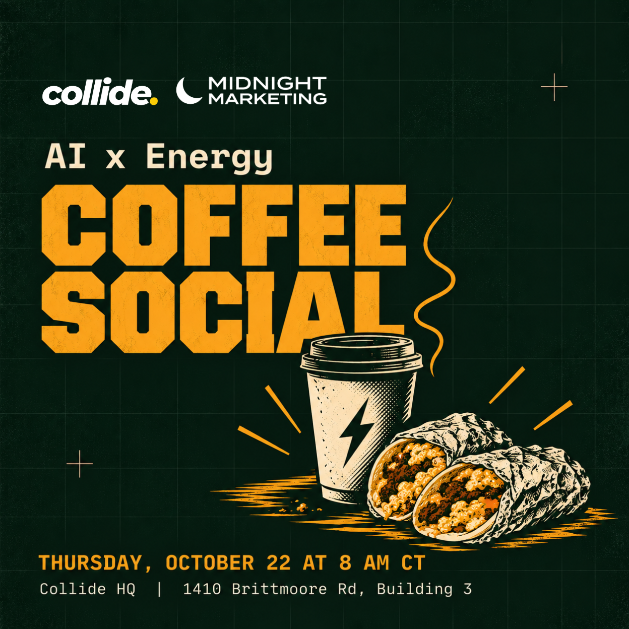 AI x Energy Coffee Social event cover