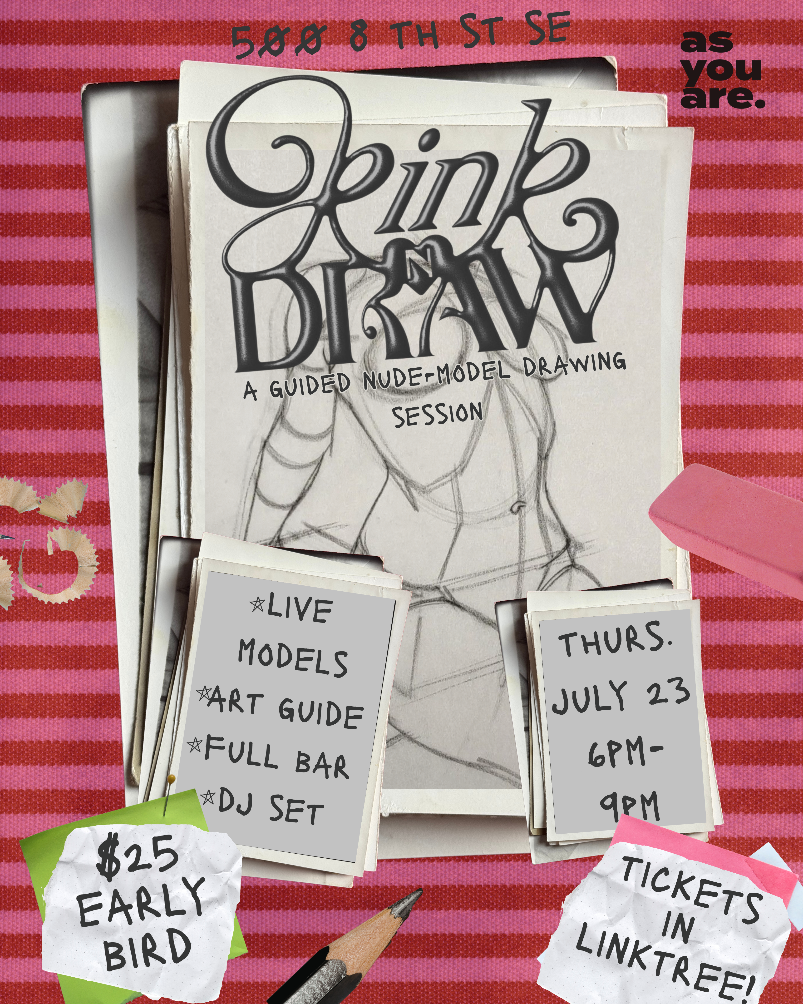 kink n' draw at as you are