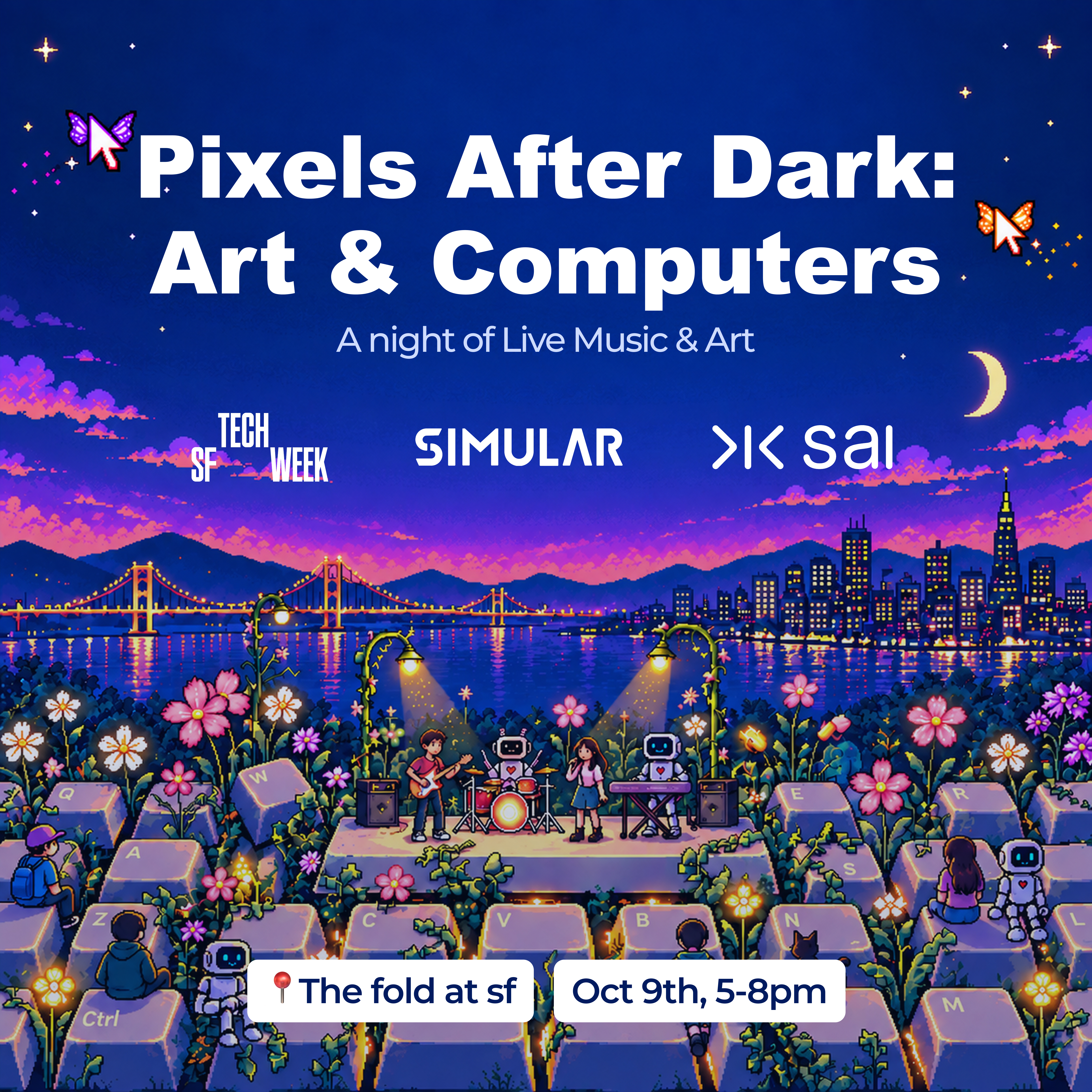 Pixels After Dark: Art, Music & Computer Use Agents
