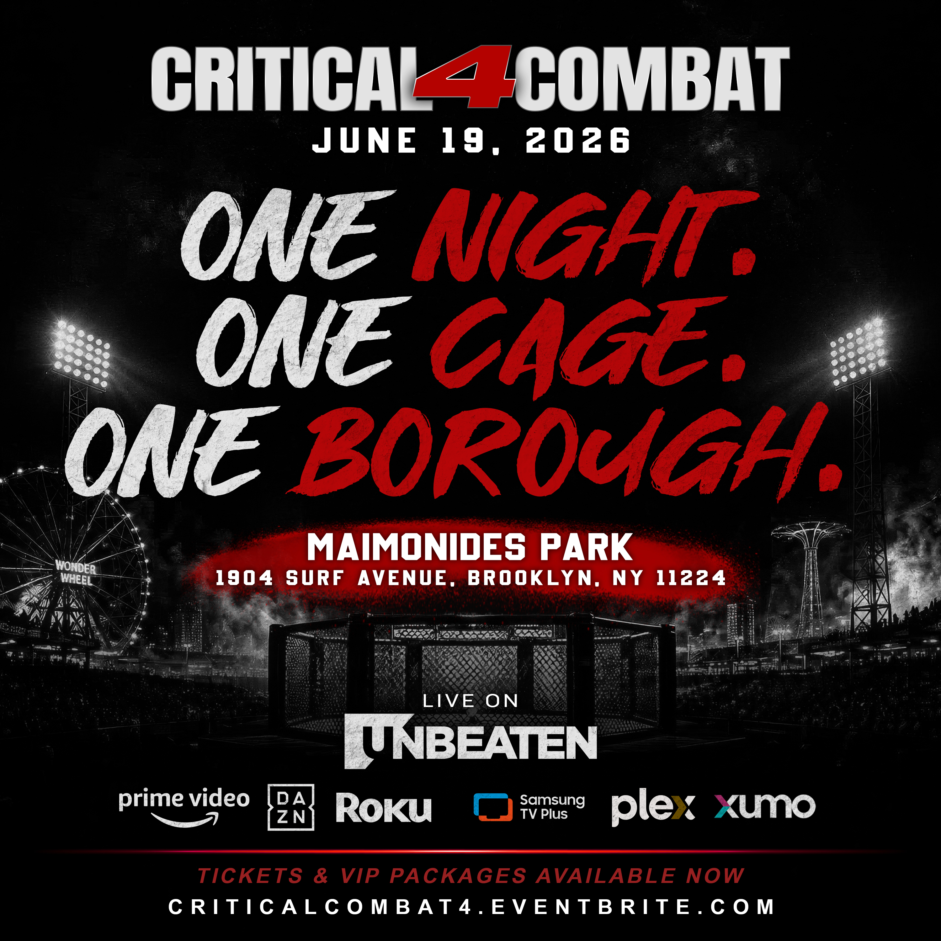 Cover art for #Critical Combat 4 — Maimonides Park