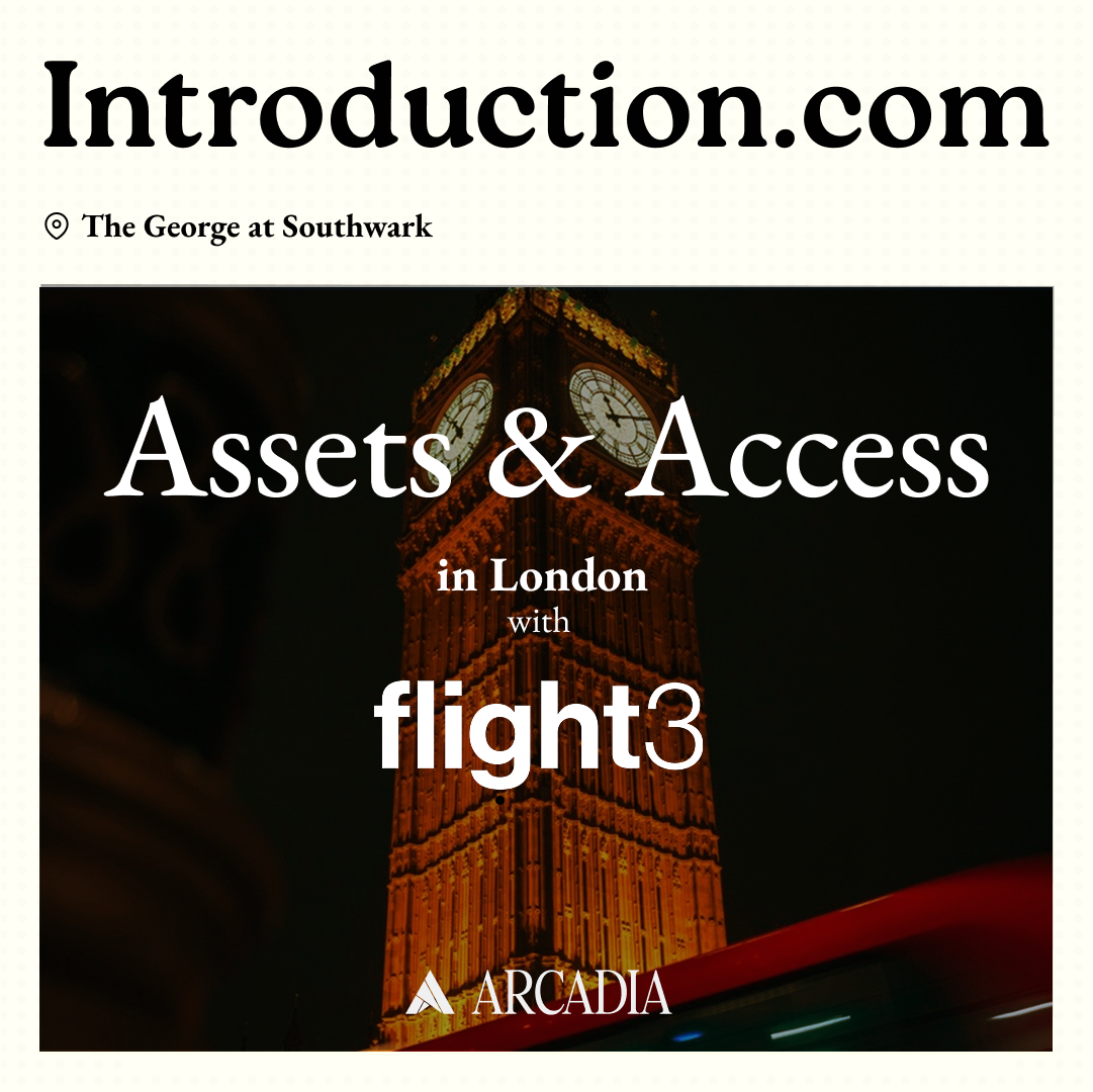 Assets & Access London with Flight3