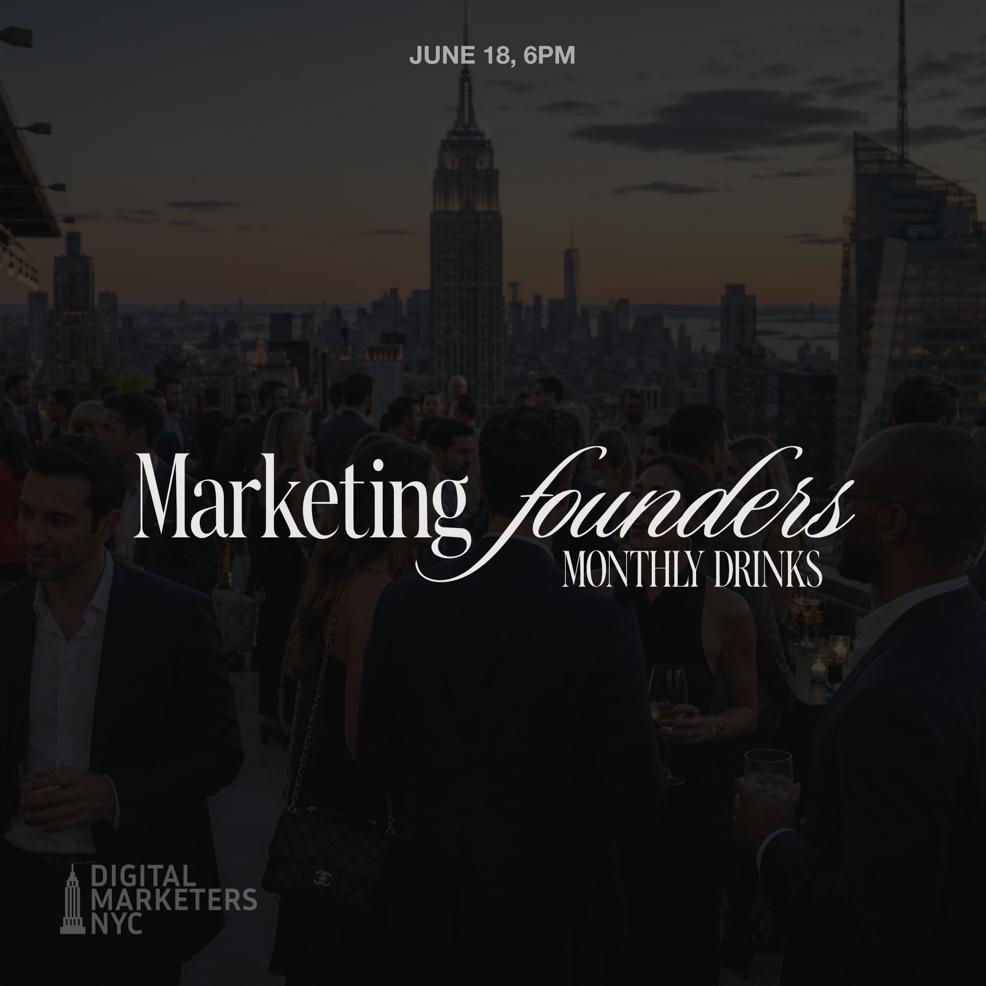 Cover art for #Marketing Founders Mixer — New York, NY