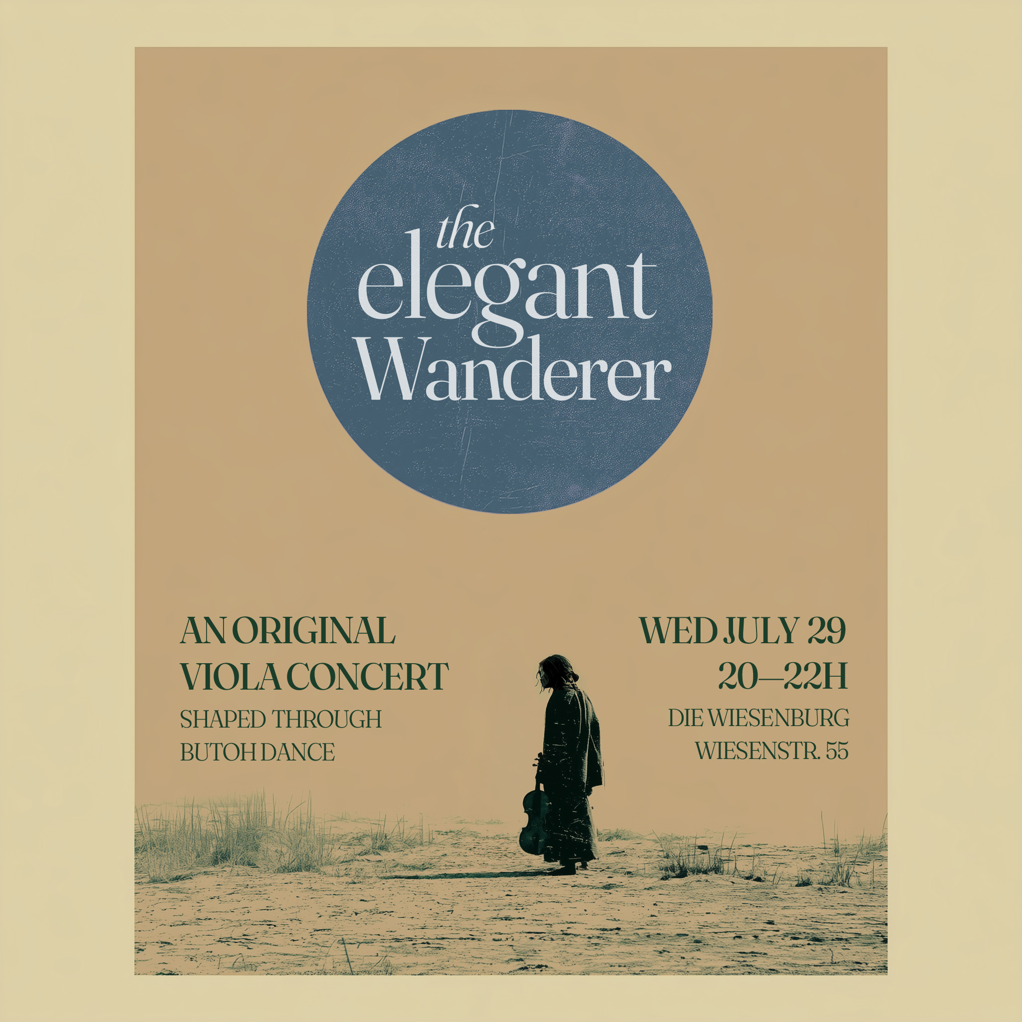 The Elegant Wanderer - Viola & Butoh Concert