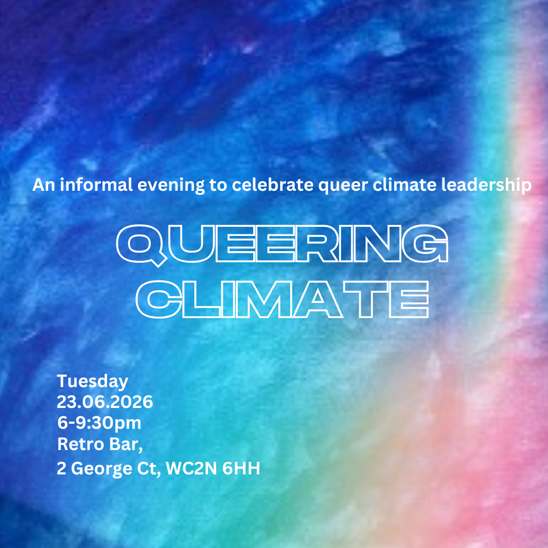 Cover art for #Queering Climate: Casual drinks for queer folks & allies at LCAW — Retro Bar