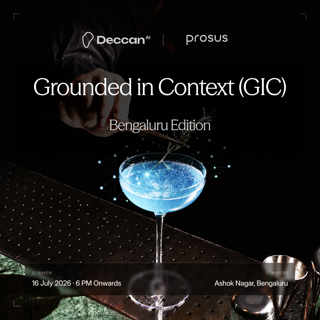 Grounded in Context (GIC) | Bengaluru Edition