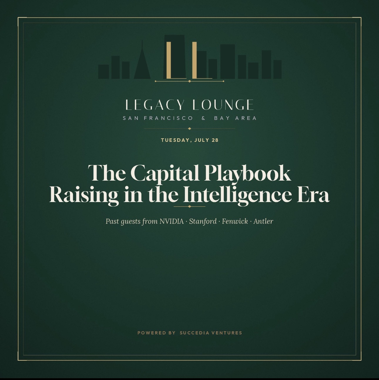 Legacy Lounge Palo Alto: The Capital Playbook