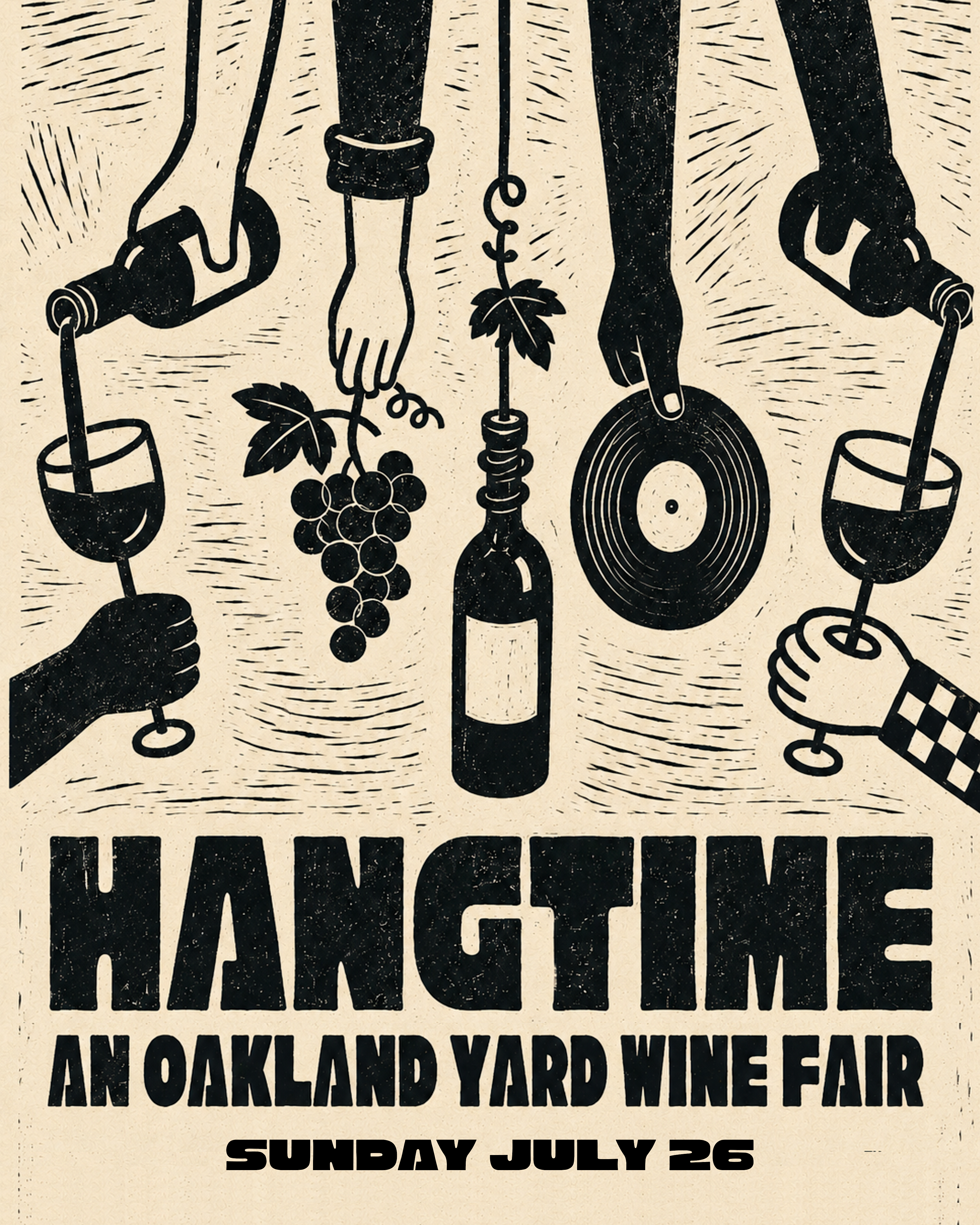 Hangtime: An Oakland Yard Wine Fair