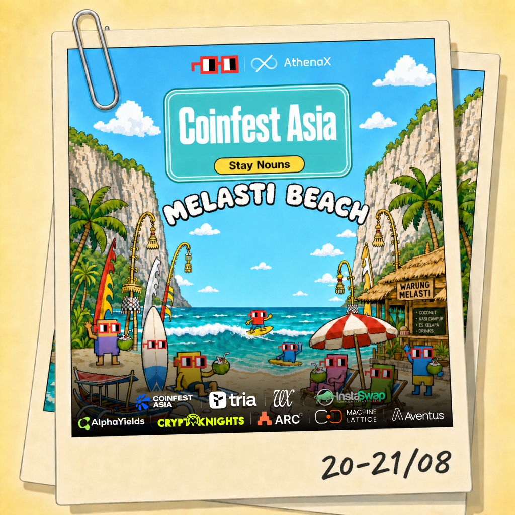 Nouns ⌐◨-◨ × AthenaX @ Coinfest Asia 2026
