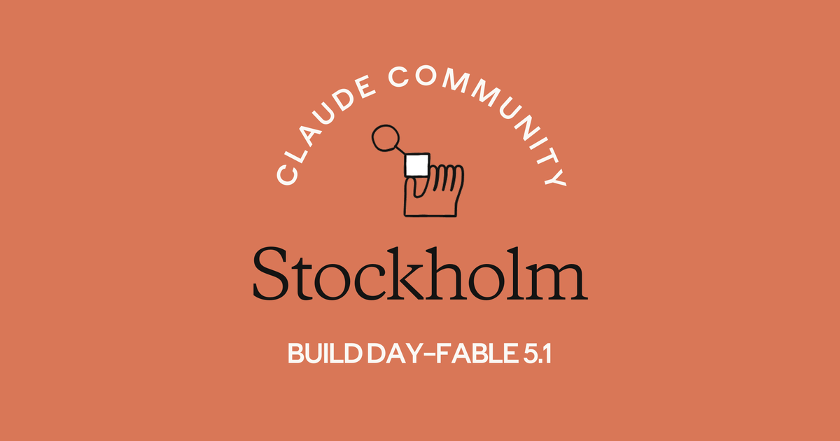 Stockholm | Fable 5.1 Build Day