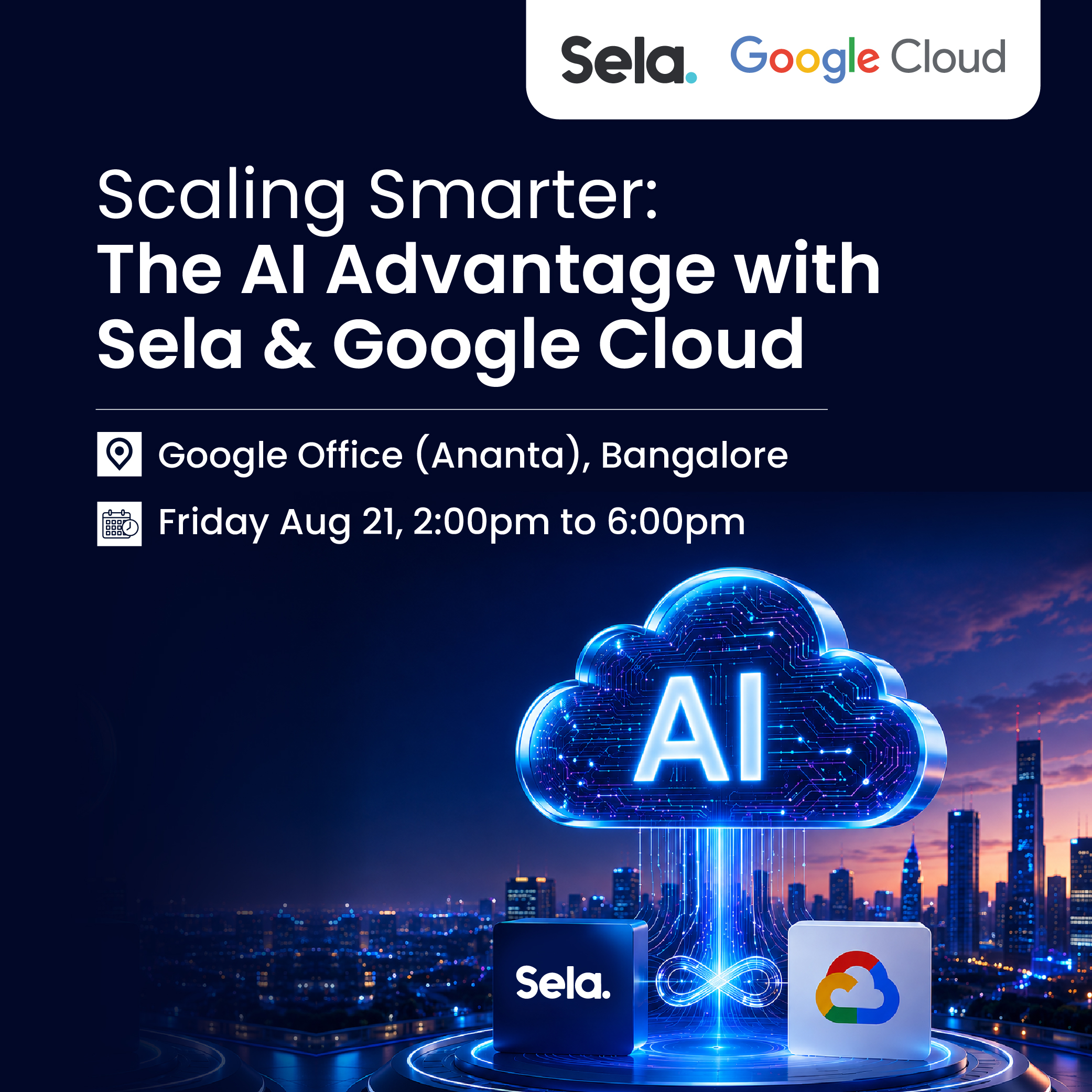Scalabilité Intelligente : L'Avantage de l'IA avec Sela et Google Cloud