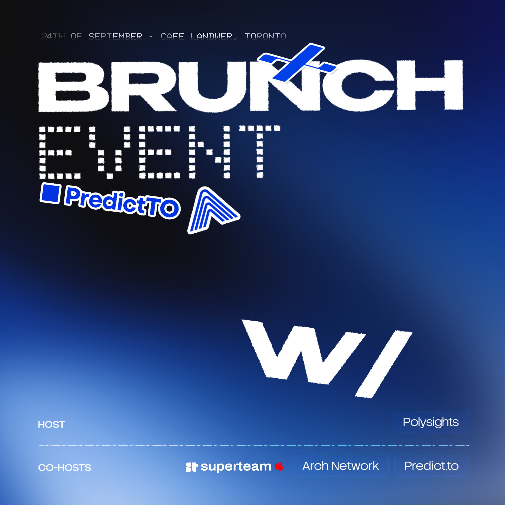 Prediction Market Brunch Toronto
