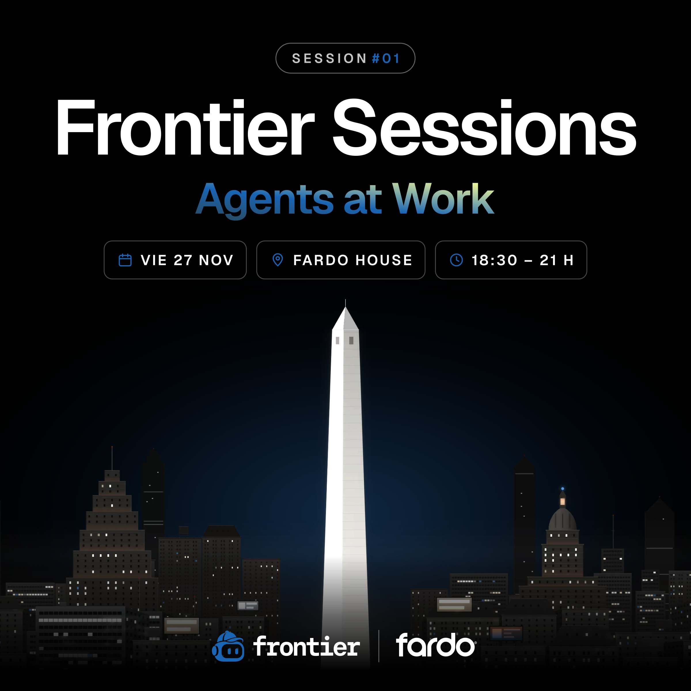 Frontier Sessions #01 · Agents at Work