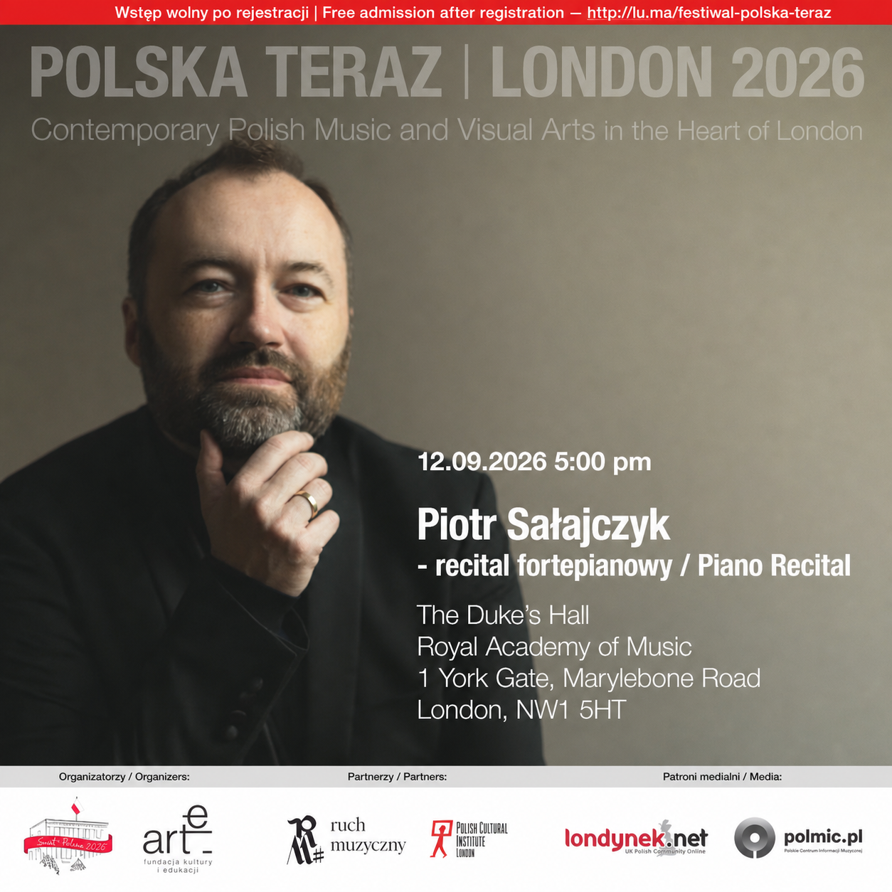 Piotr Sałajczyk - recital fortepianowy | Piano Recital