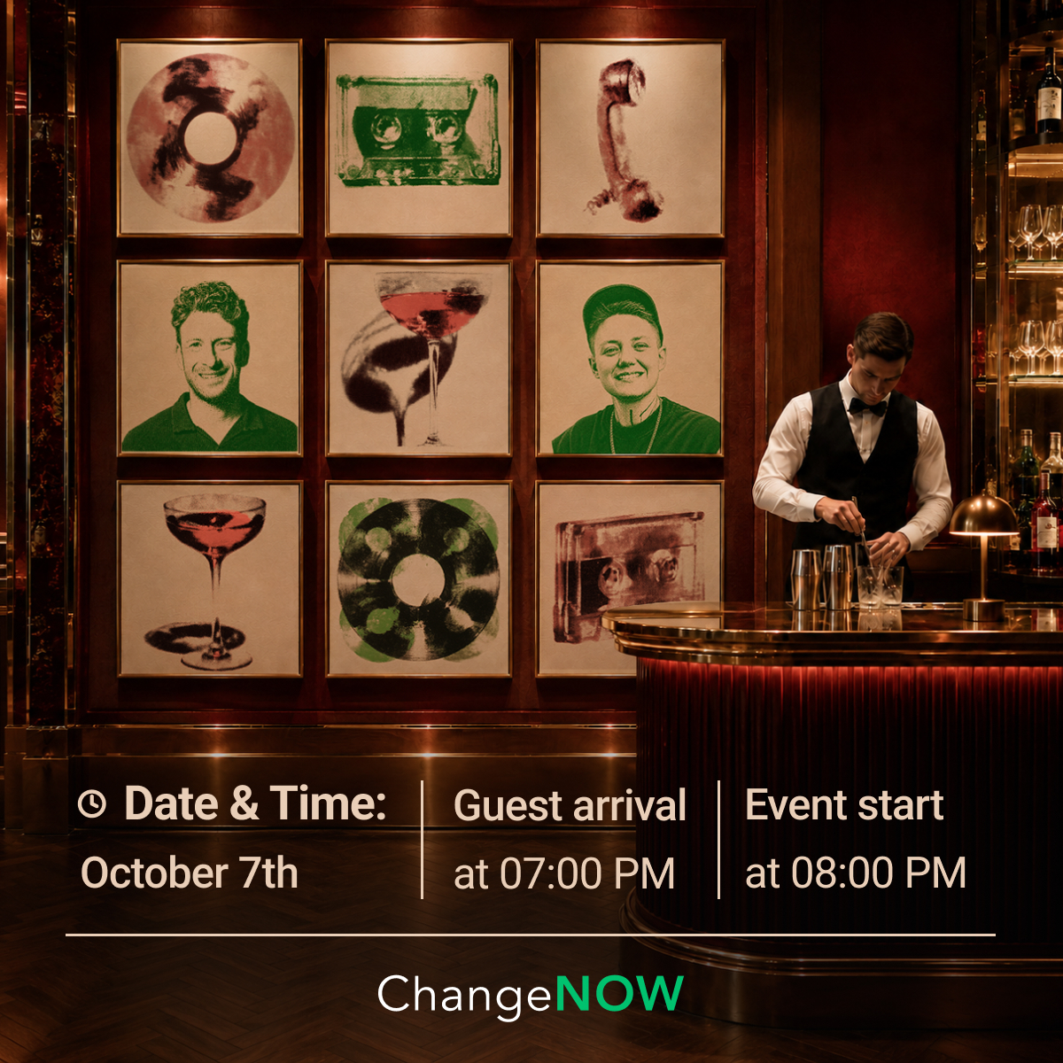 Ретрофутуристский вечер от ChangeNOW: Сингапурская редакция