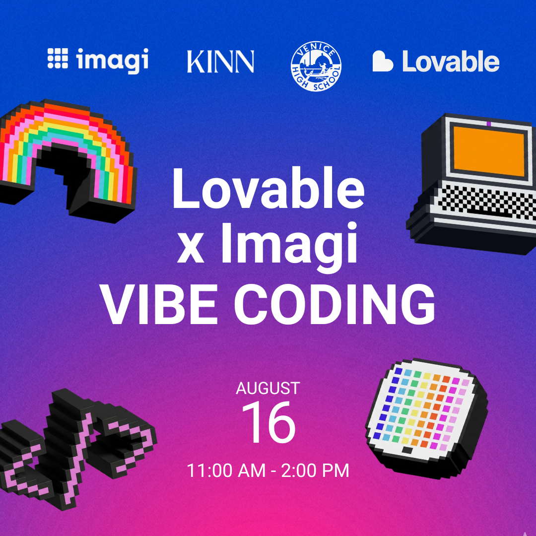 Science Sunday: Lovable/Imagi Vibe Coding Workshop
