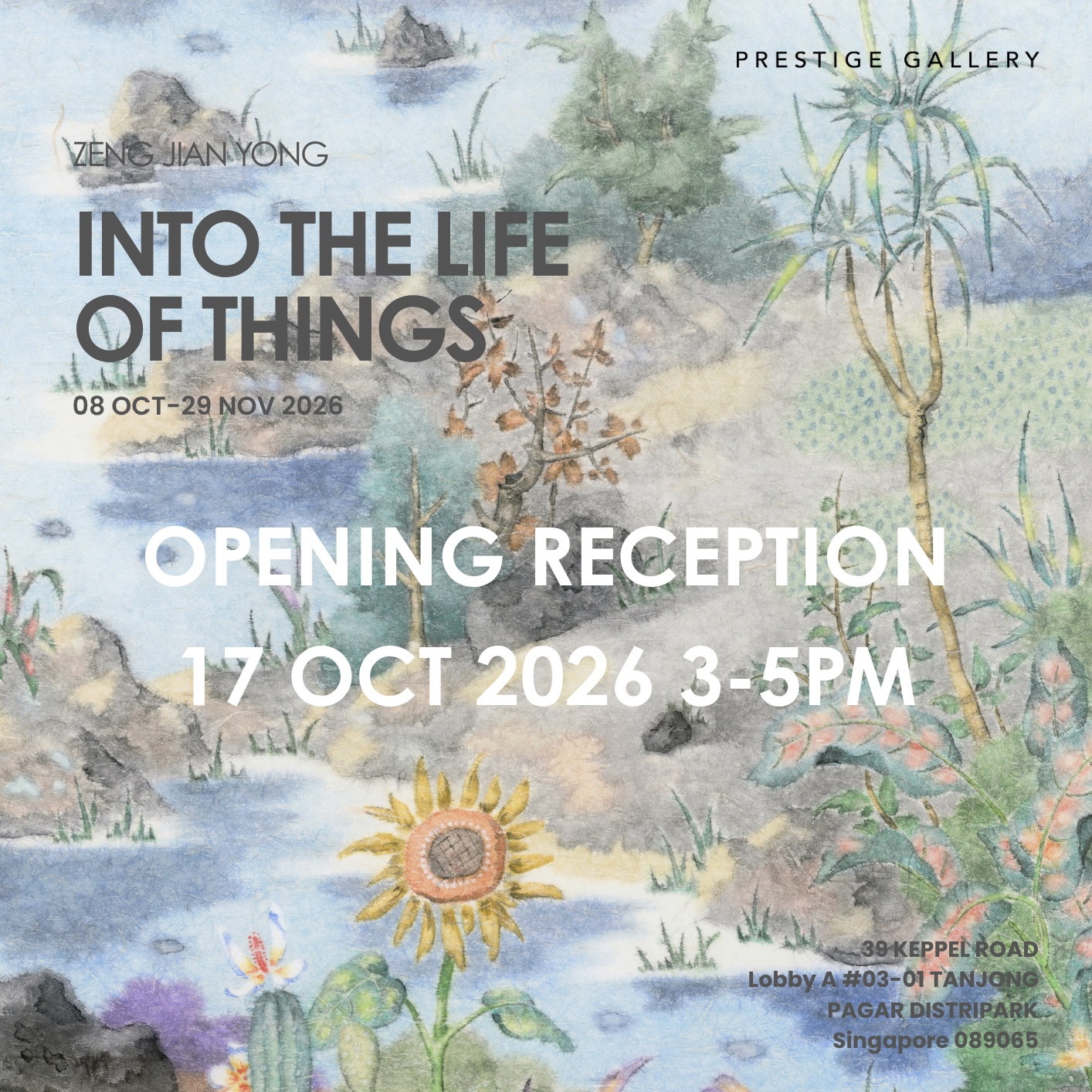 Opening Reception Zeng Jianyong Solo Exhibition | 曾健勇个展开幕式