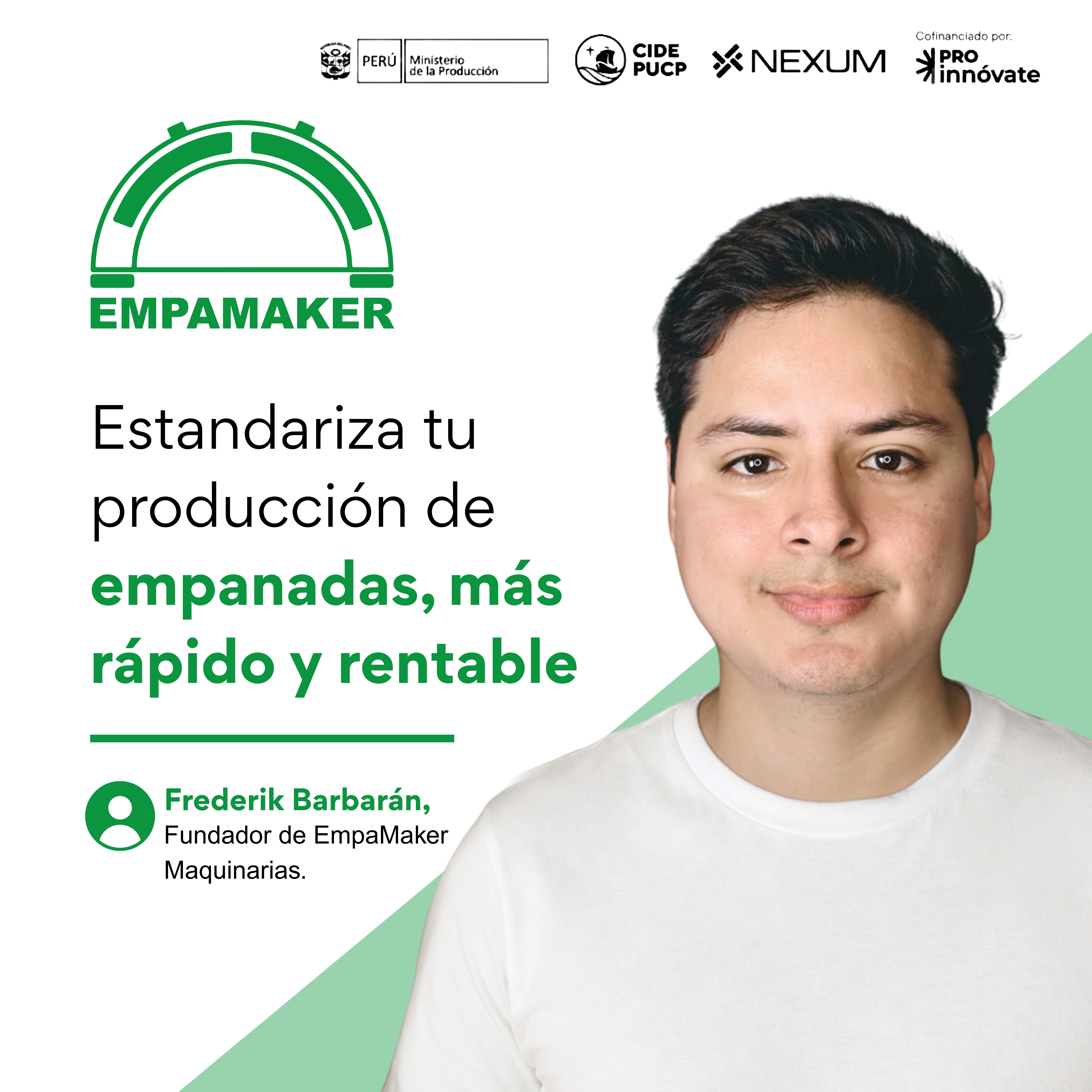 EmpaMaker: Estandariza tu producción de empanadas, más rápido y rentable