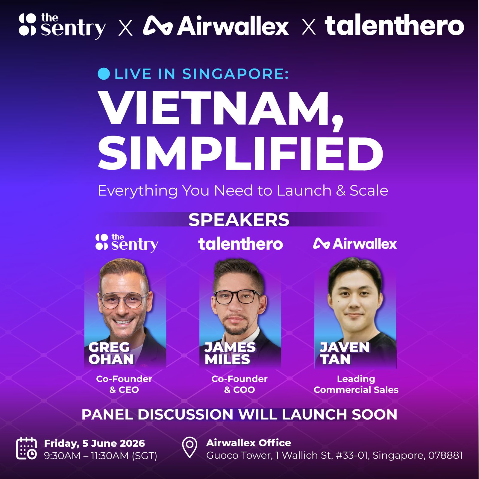 Cover art for #LIVE IN SINGAPORE: VIETNAM, Simplified: Everything You Need to Launch & Scale — Airwallex (Singapore)
