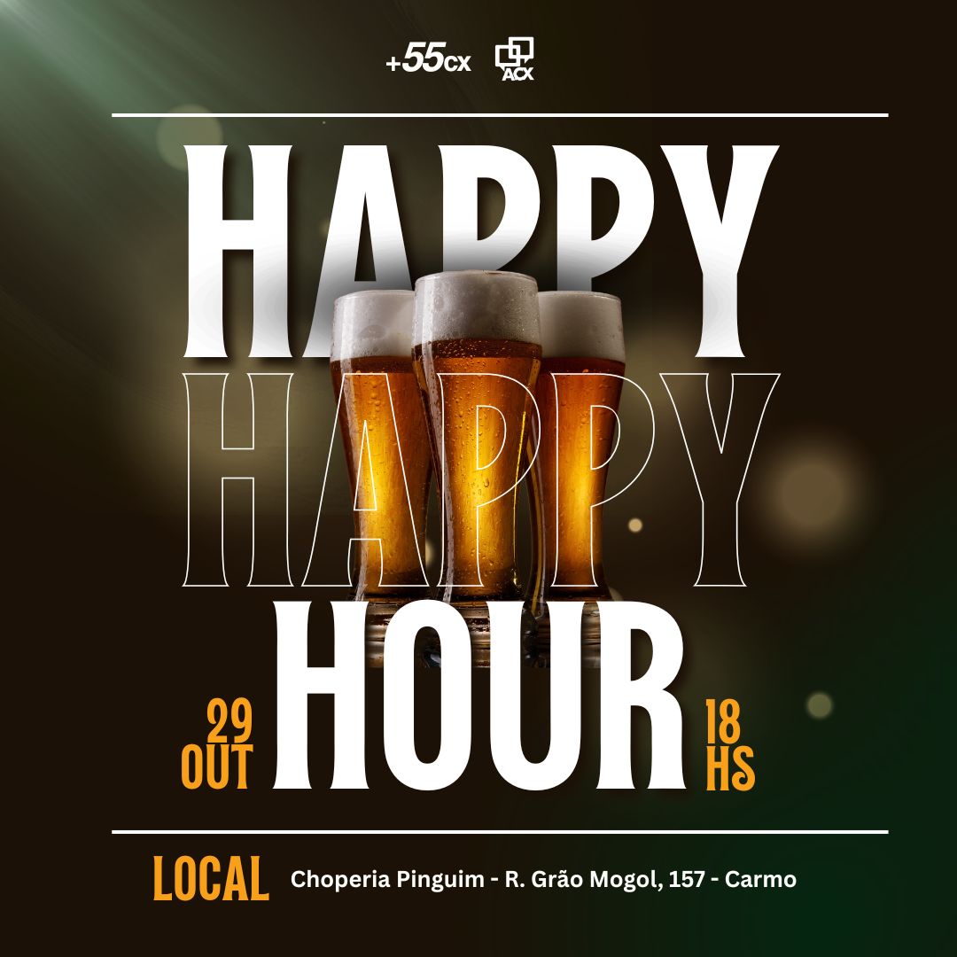 Happy Hour - Diálogos | ACX - Belo Horizonte