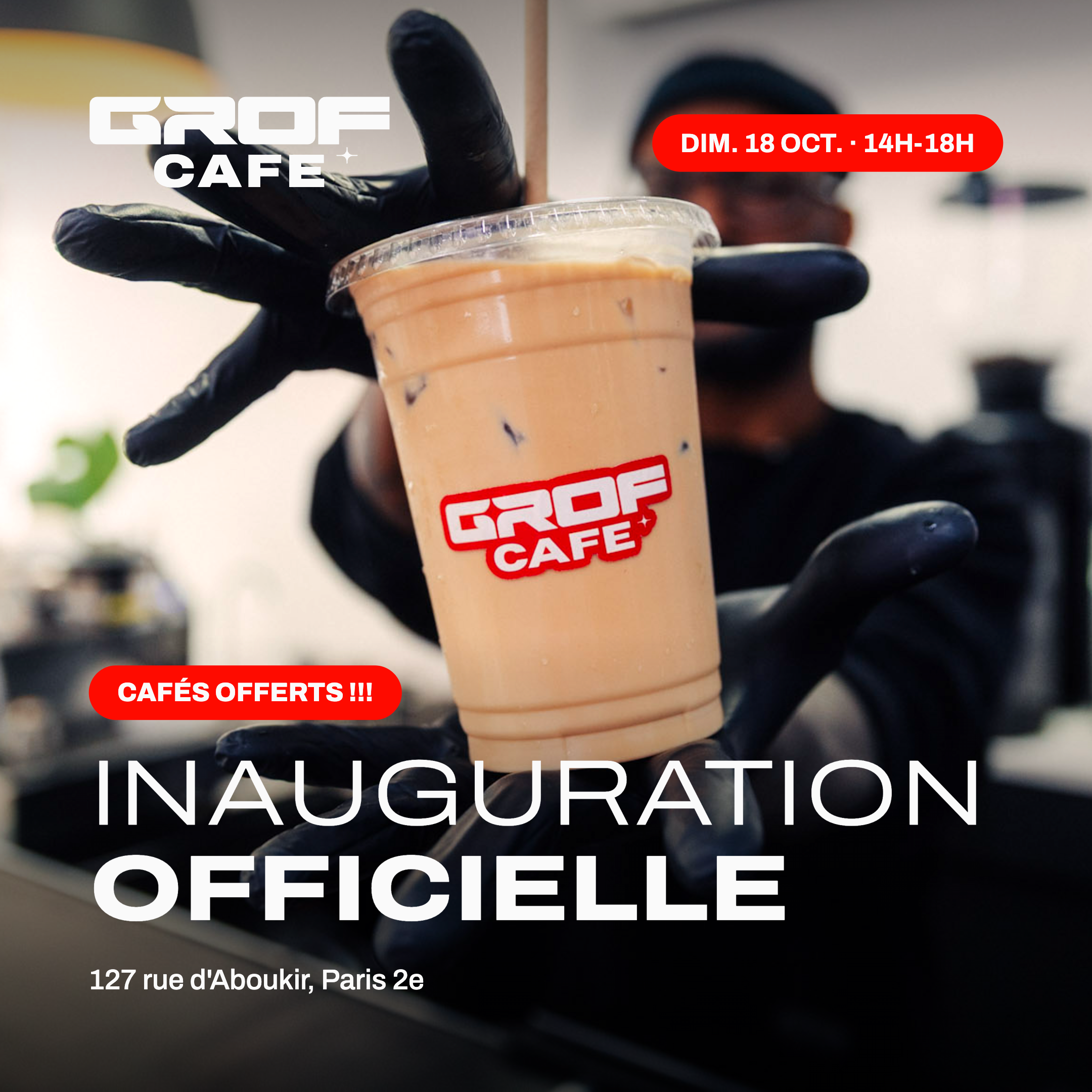 GROF CAFÉ - Официальное открытие