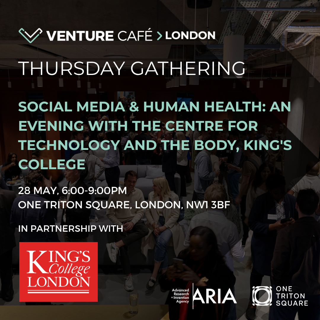 Cover art for #Social Media & Human Health: An Evening with the Centre for Technology and the Body, King's College — One Triton Square