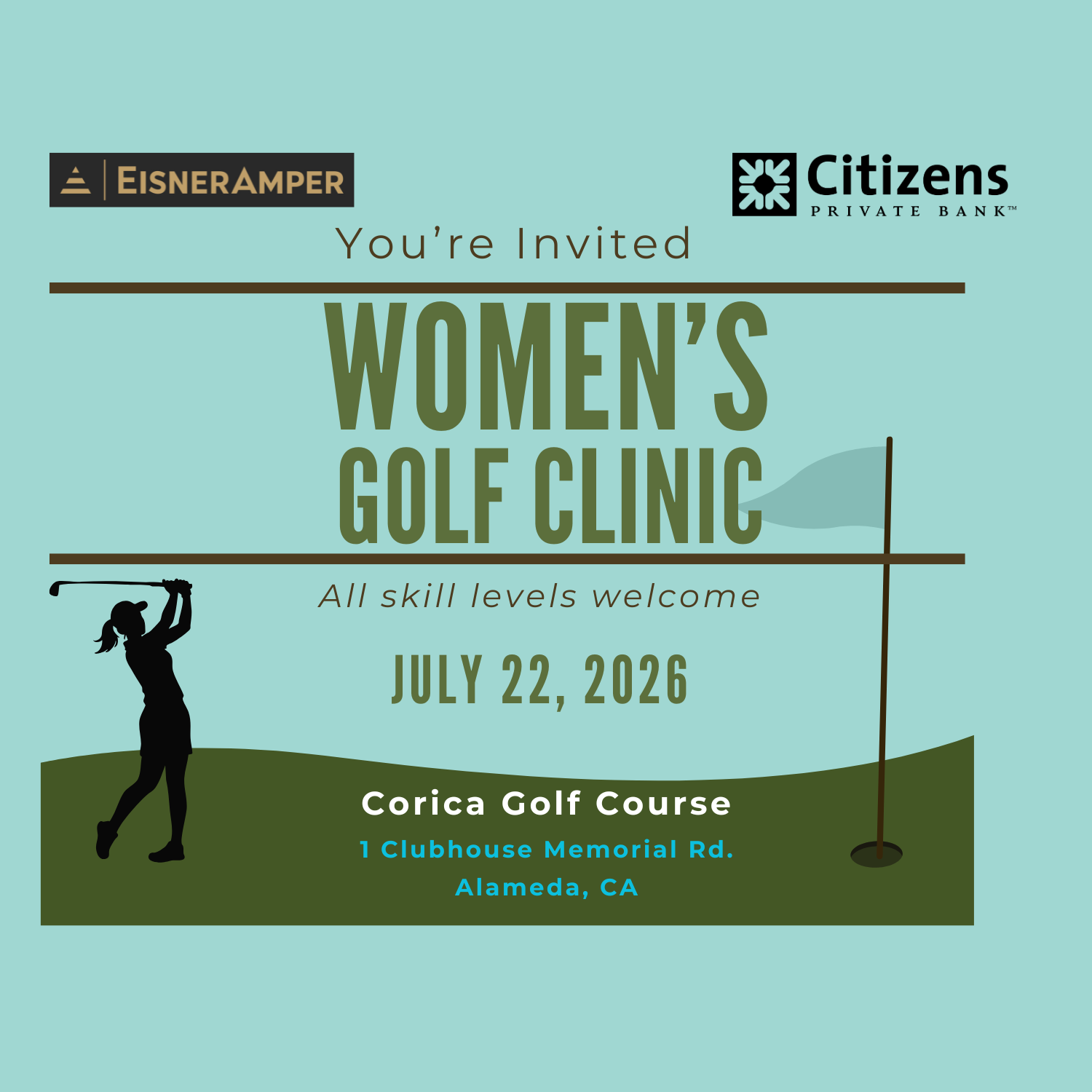 Cover art for #Women's Golf Clinic — Alameda, CA