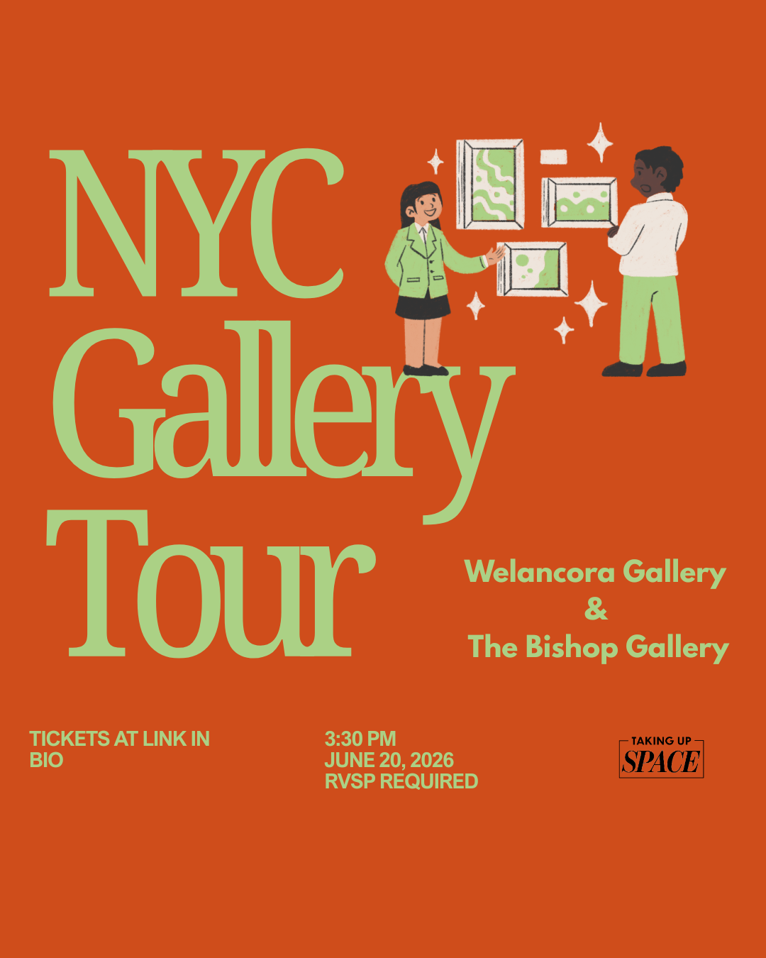 Cover art for #Taking Up Space - Gallery Tours — Ivy’s Projects