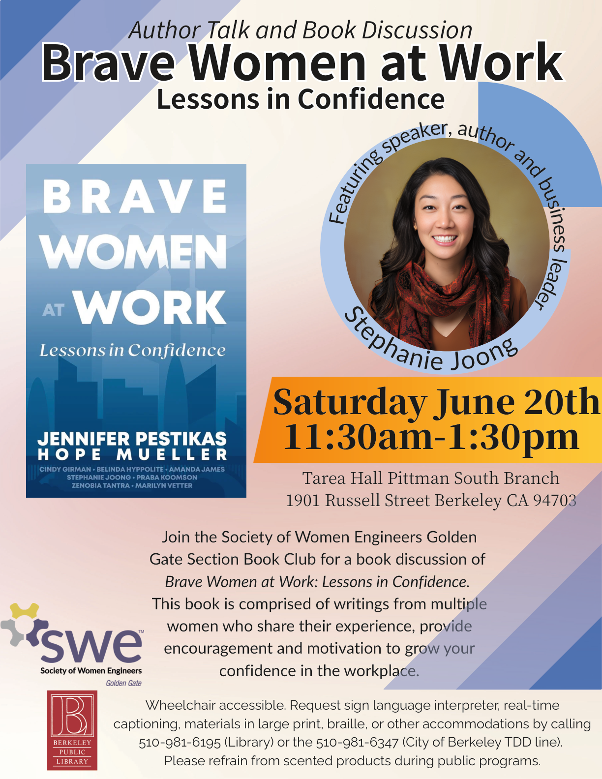 SWE GGS Book Club: Brave Women at Work
