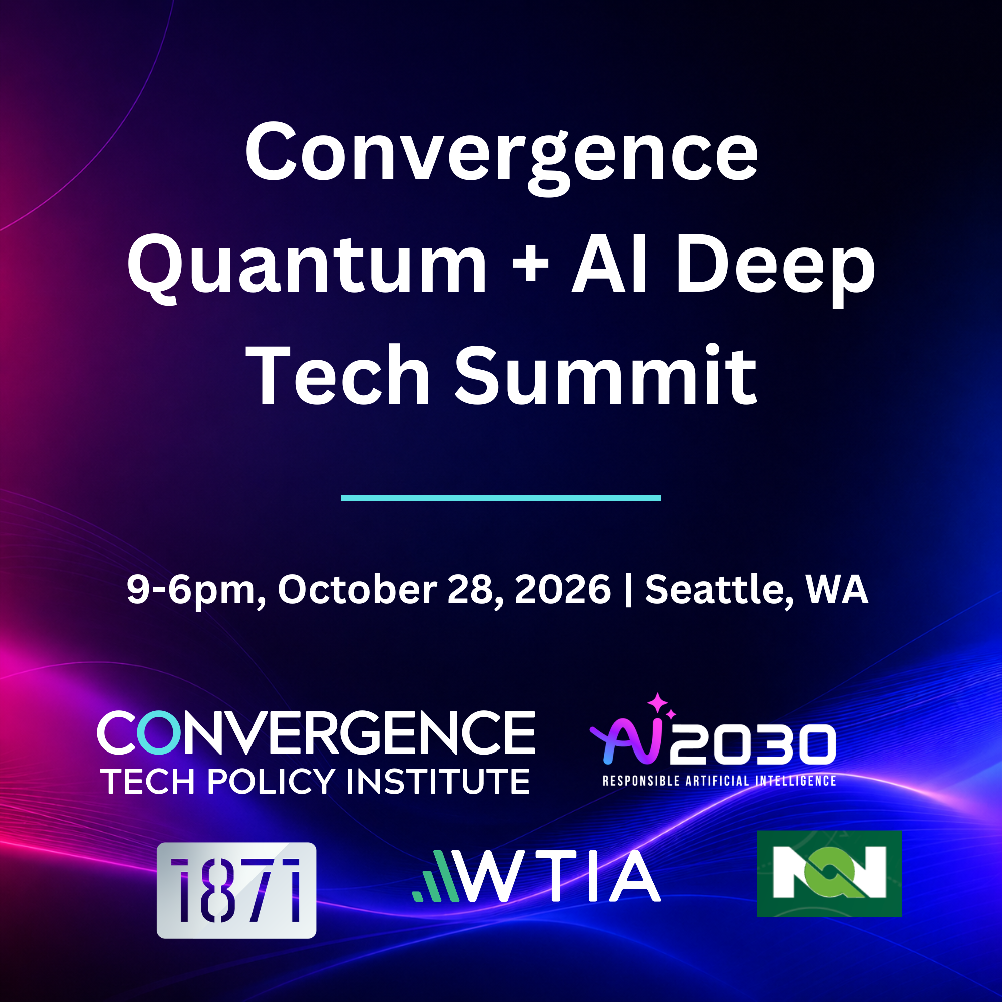 Convergence Quantum/AI Deep Tech Summit