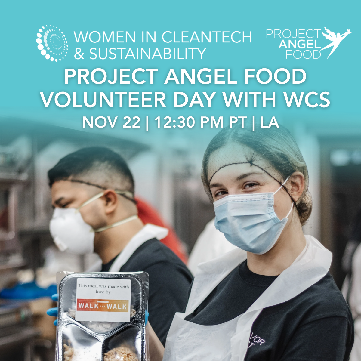 Project Angel Food Volunteer Day with WCS event graphic