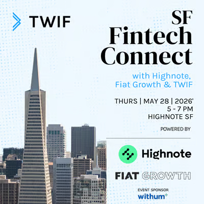 Cover art for #SF Fintech Connect With Highnote — 350 Bush St 19th floor