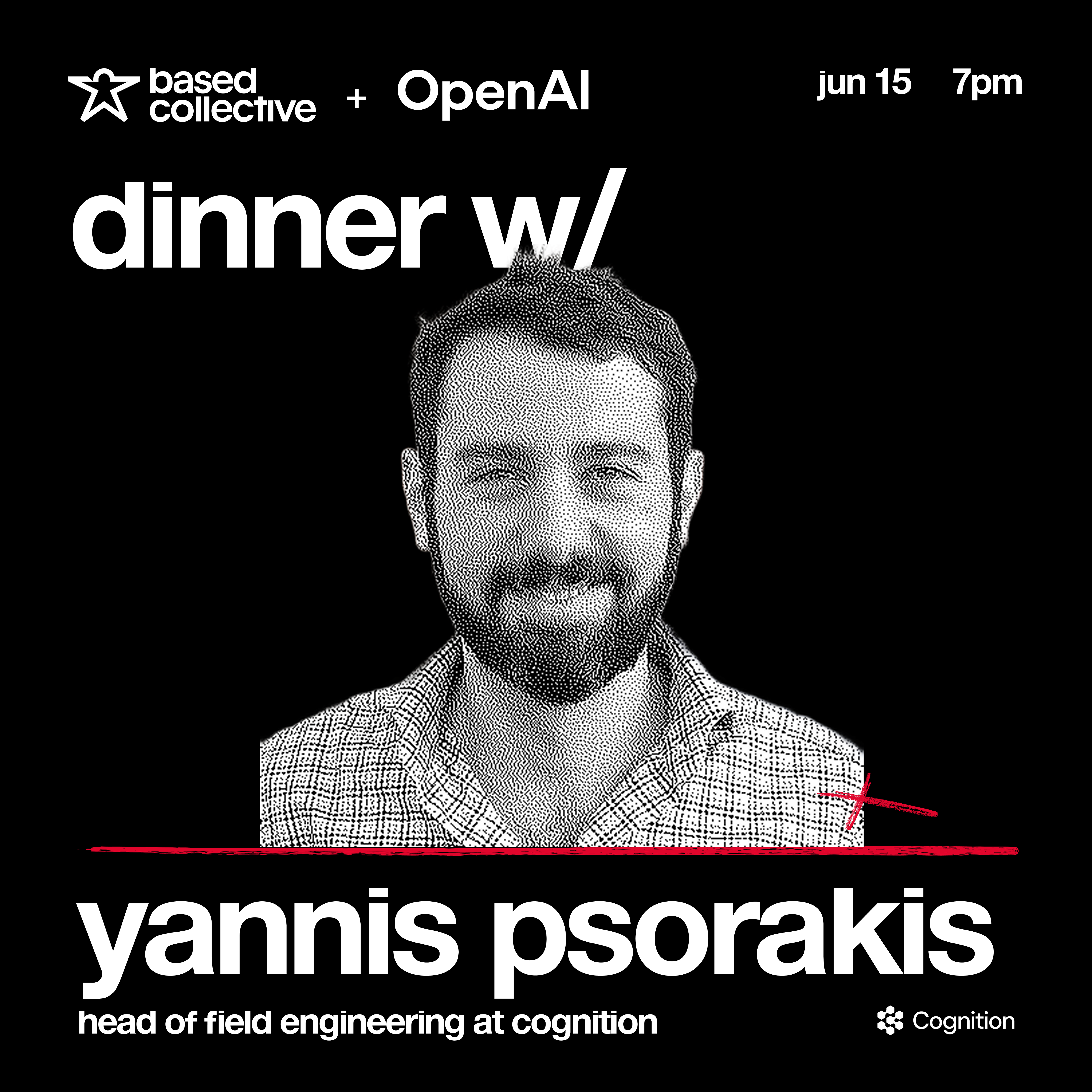 Cover art for #dinner w/ yannis psorakis (cognition) — London, United Kingdom
