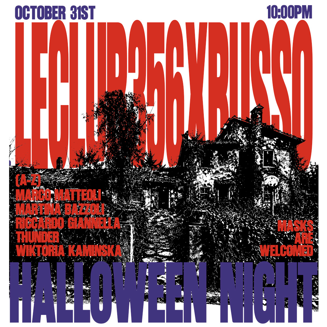 LeClub356 x Busso - Halloween Night