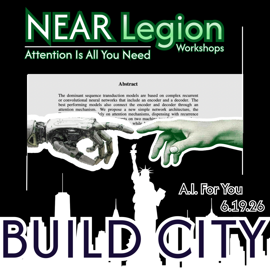NEAR Legion Build City: A.I. For You