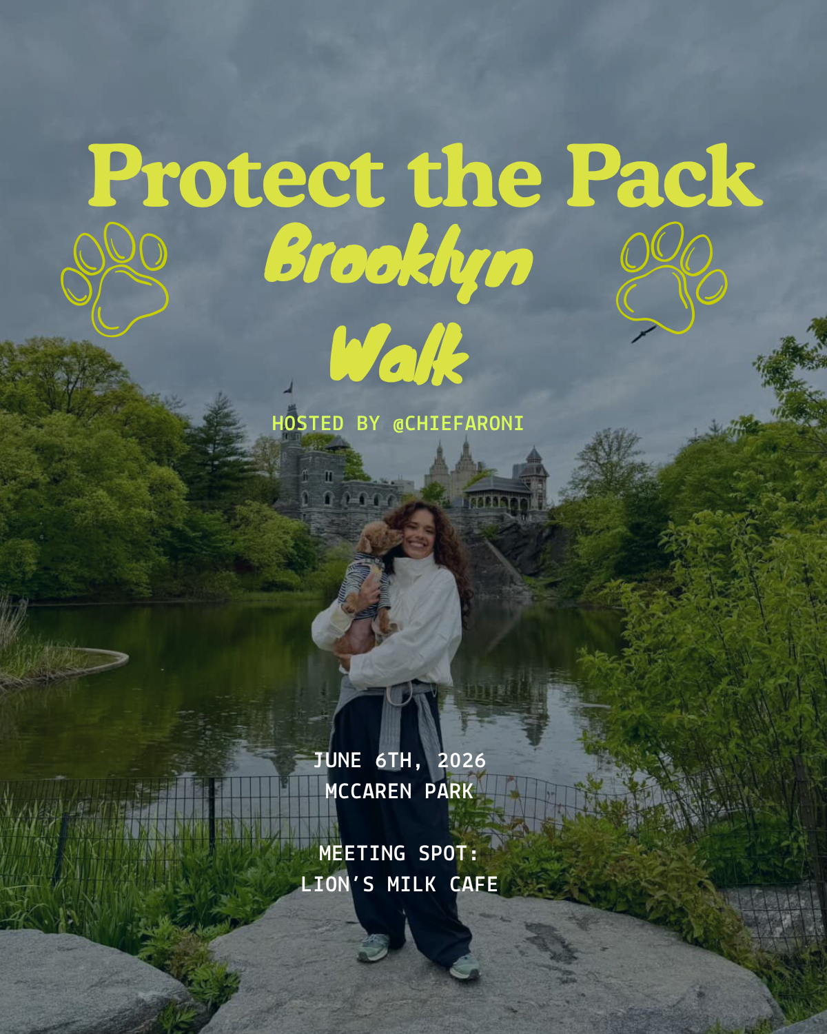 Cover art for #Protect the Pack, Brooklyn Dog Walk — McCarren Park