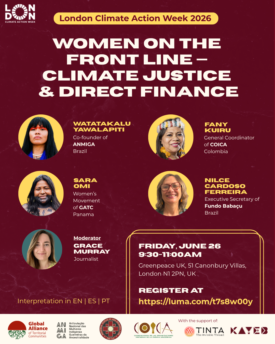 Women on the Front Line: Climate Justice and Direct Finance