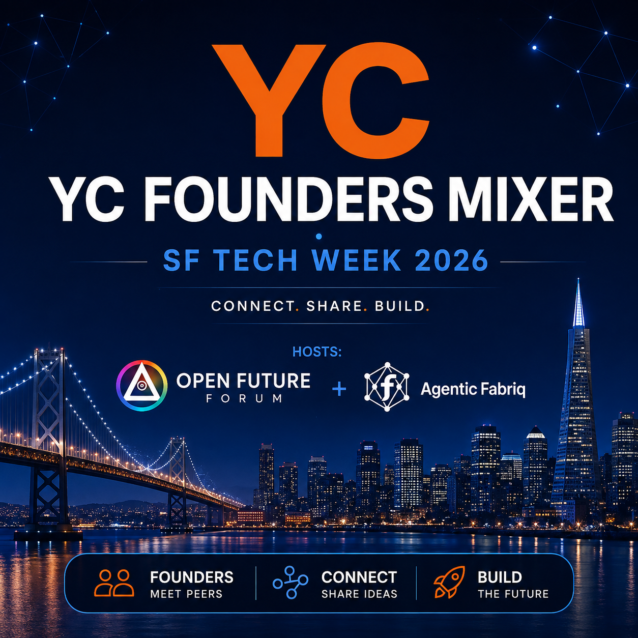 YC Founders Mixer — SF Tech Week 2026