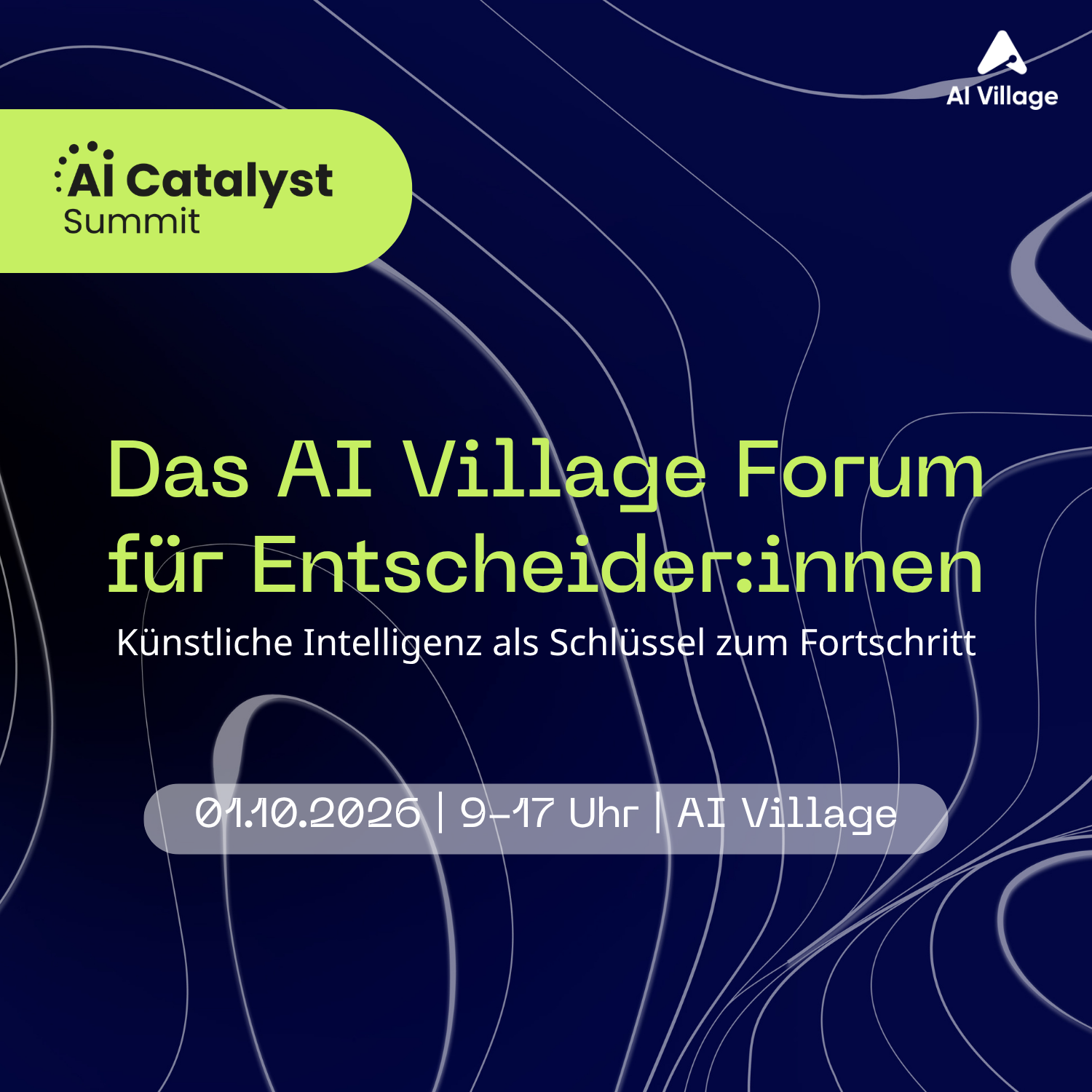 AI Catalyst Gipfel 2026
