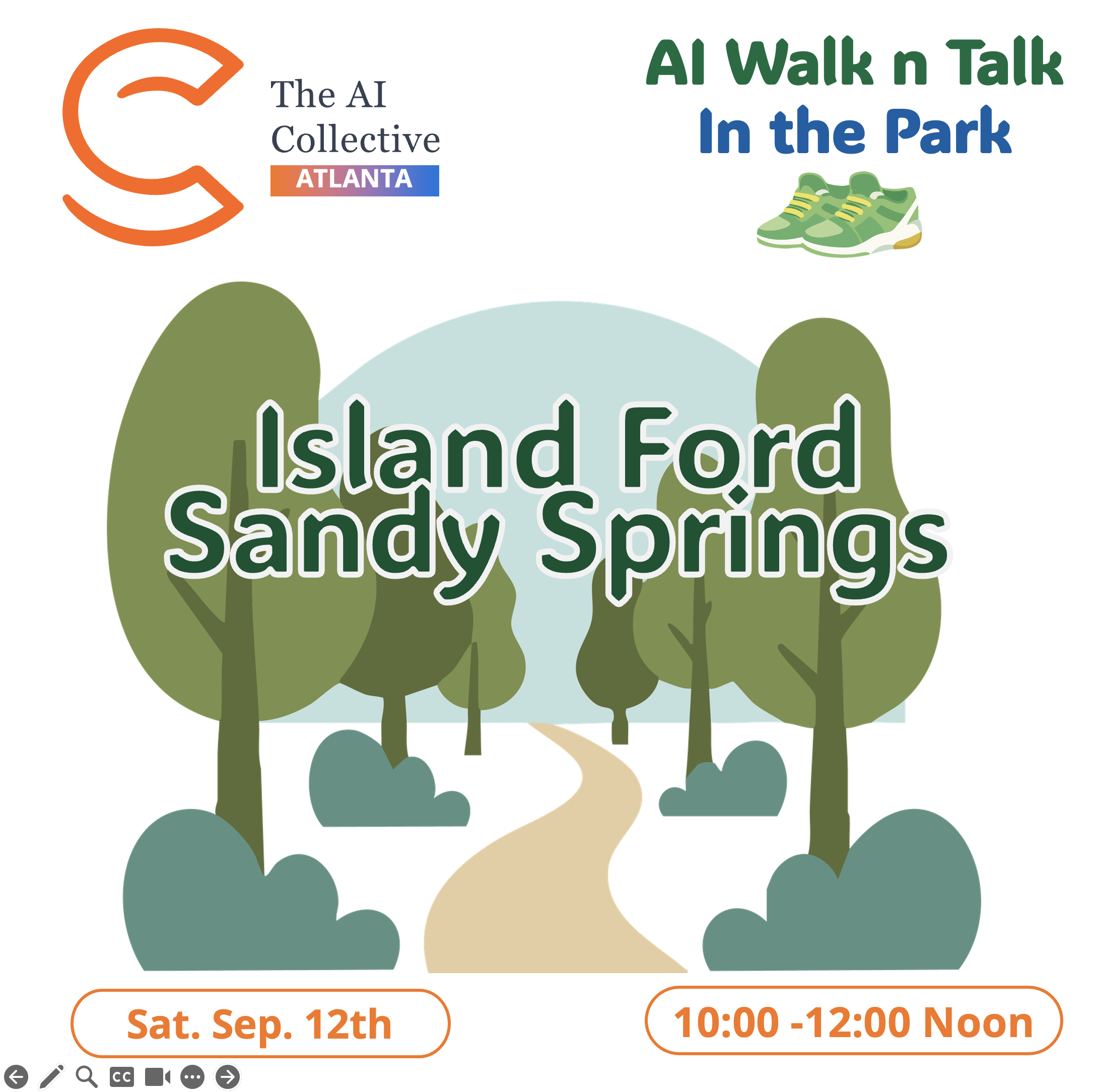 AI Walk n Talk - Sandy Springs (w/ The AI Collective ATL)