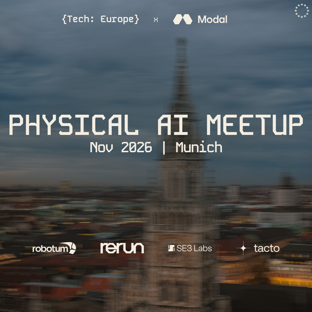 Physical AI Meetup - Munich Edition