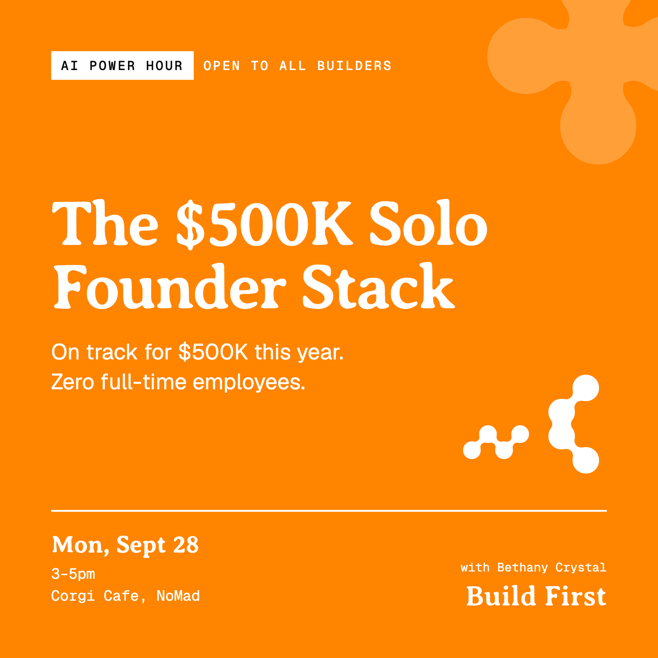 Hora de Poder de IA: El Stack de Fundador Solo de $500K