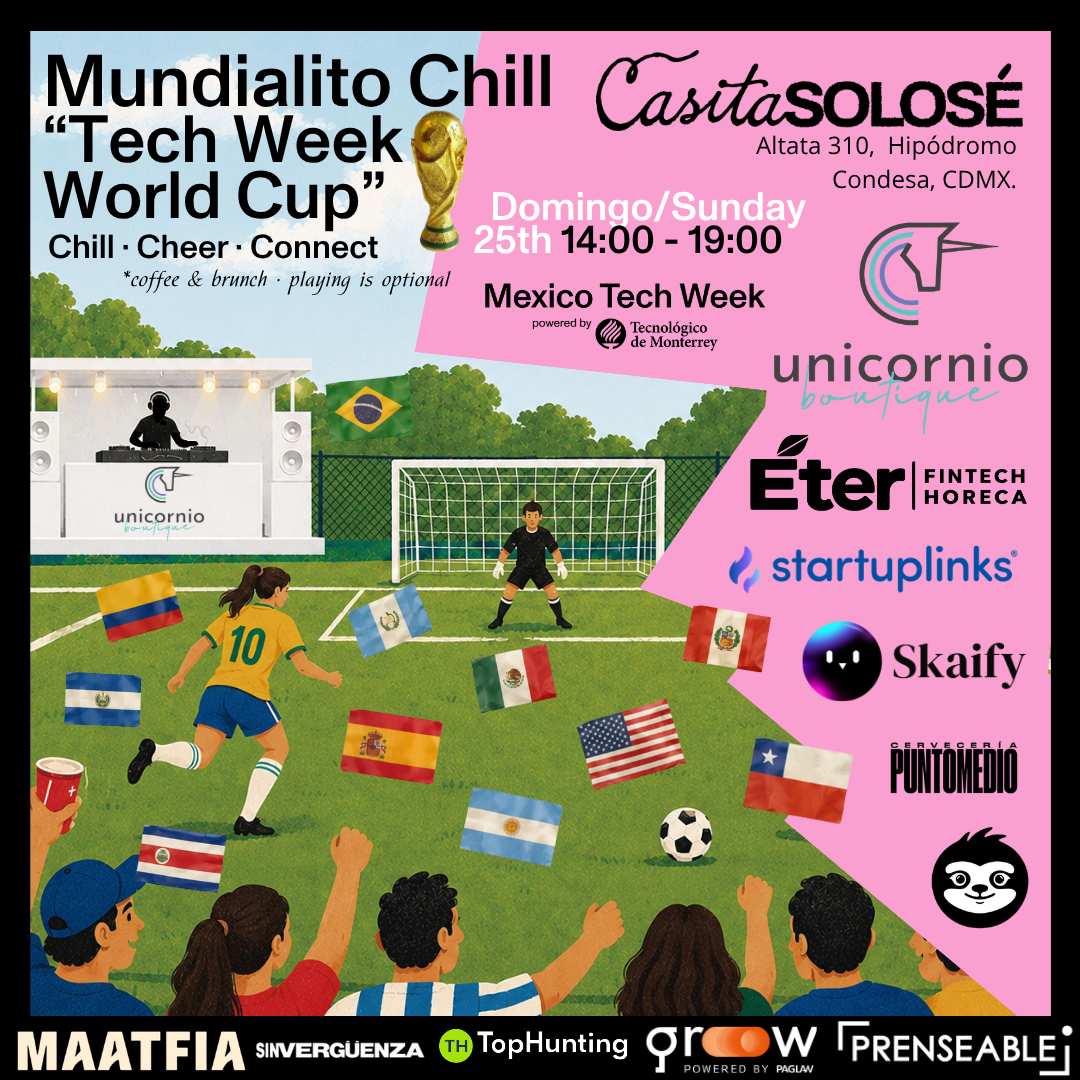 Mundialito "Tech Weeks World Cup" (Chill • Cheer • Connect) - Sunday Brunch & DJ - Playing is Optional
