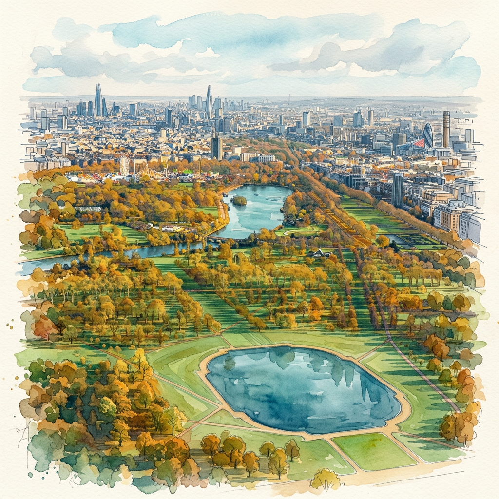 Optimistic Picnic at Hyde Park
