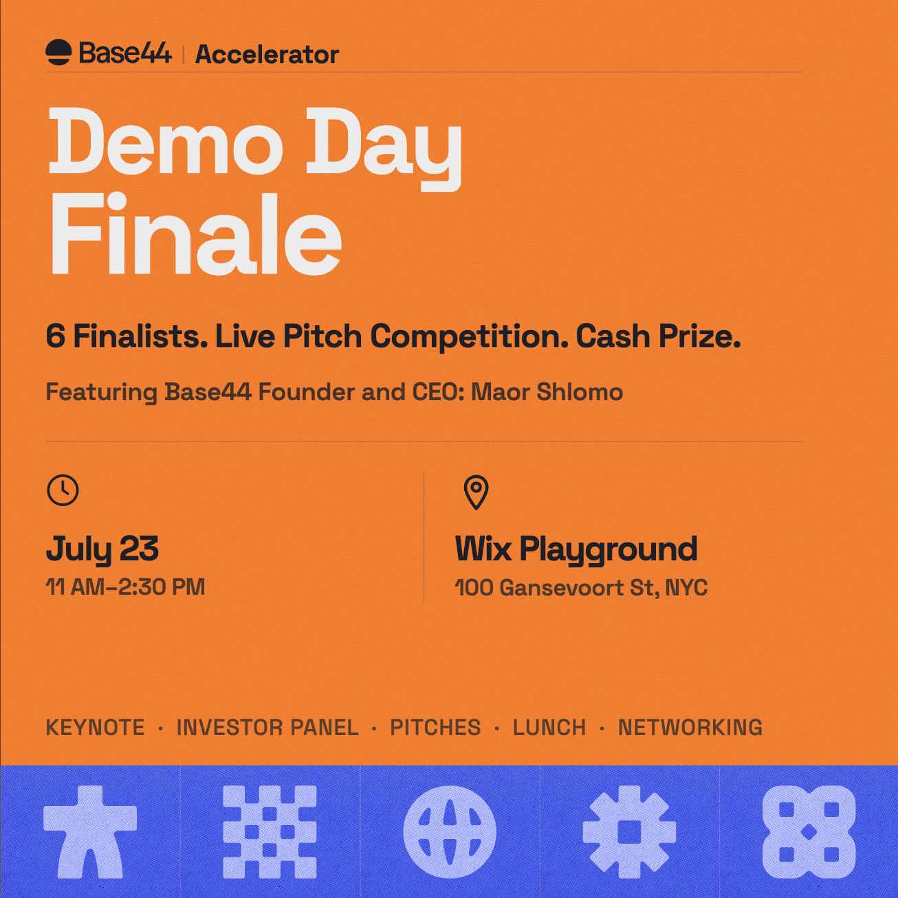 Base44 Accelerator Demo Day Finale