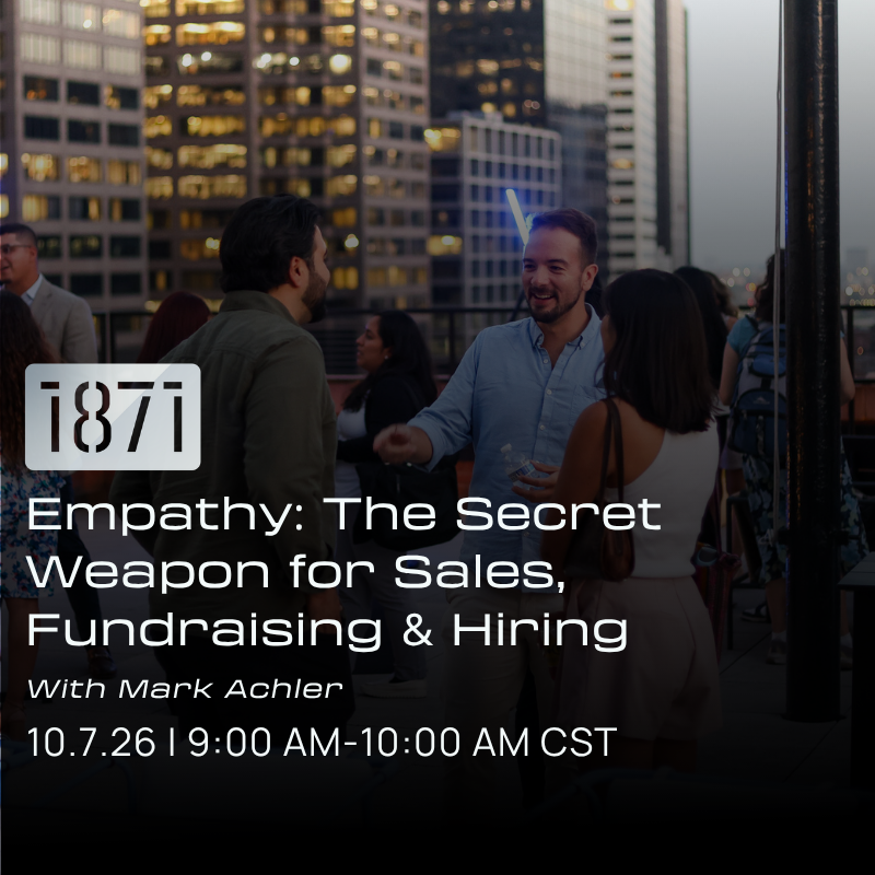 Empathy: The Secret Weapon for Sales, Fundraising & Hiring w/ Mark Achler