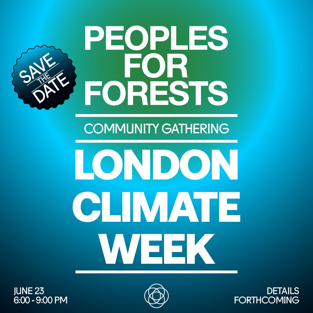 Cover art for #People for Forests: Community Gathering — London, United Kingdom