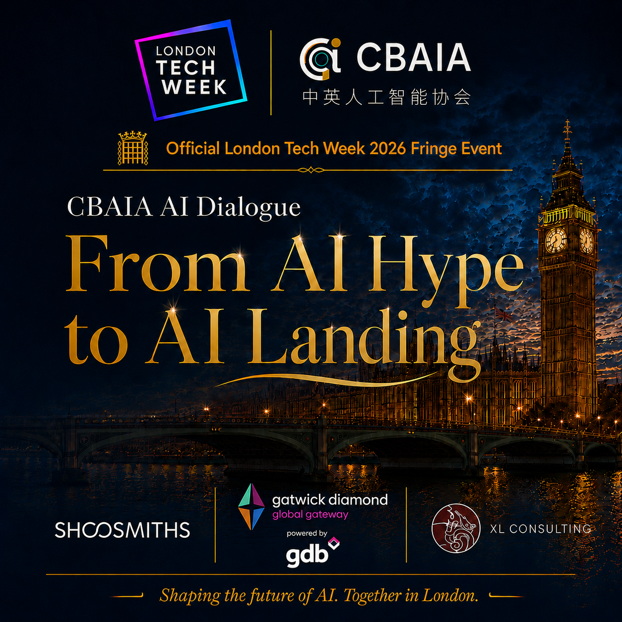 Cover art for #CBAIA AI Dialogue | From AI Hype to AI Landing — House of Commons