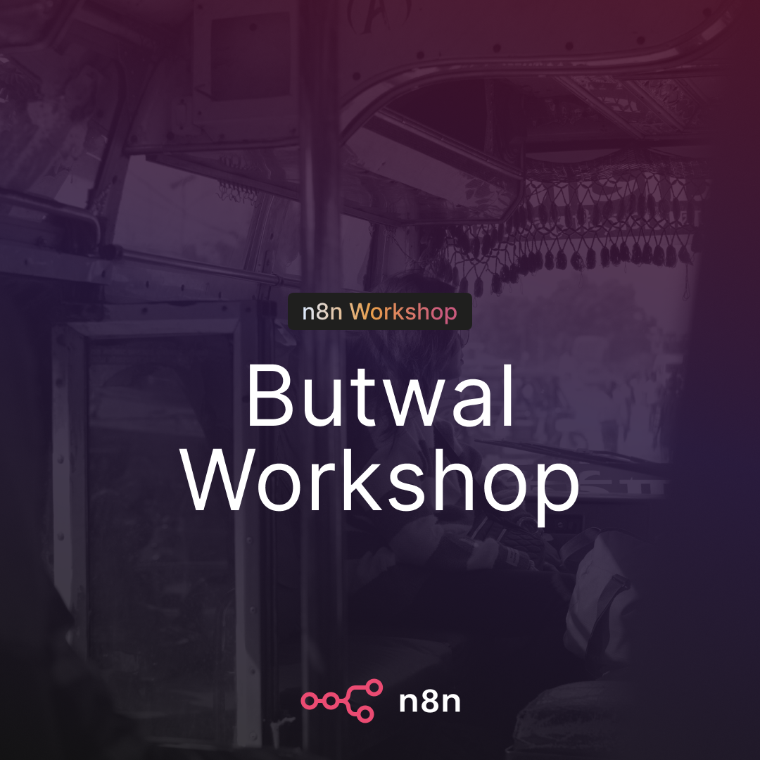 n8n Meetup Butwal: AI Agents 101
