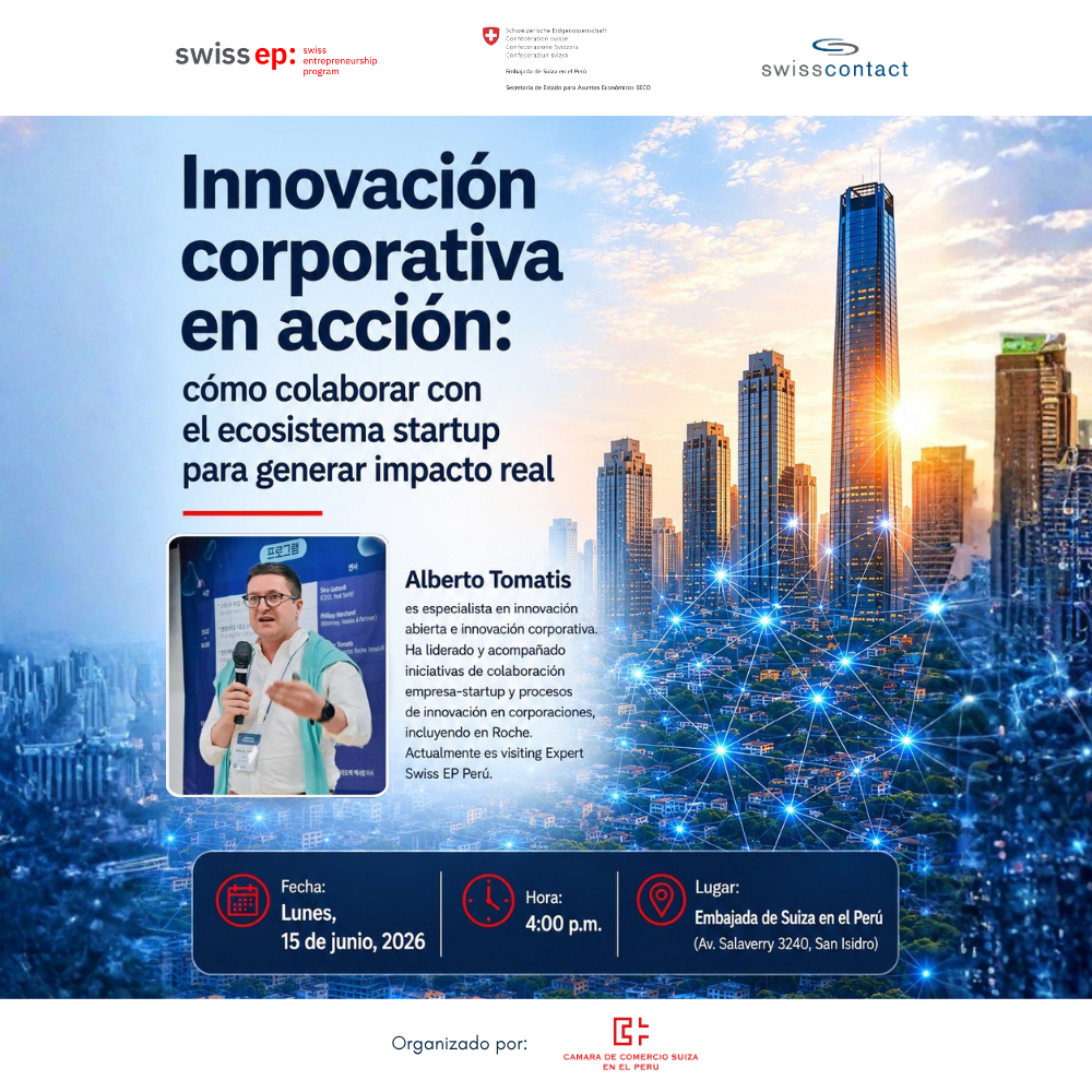 Evento “Innovación corporativa en acción: cómo colaborar con el ecosistema startup para generar impacto real"