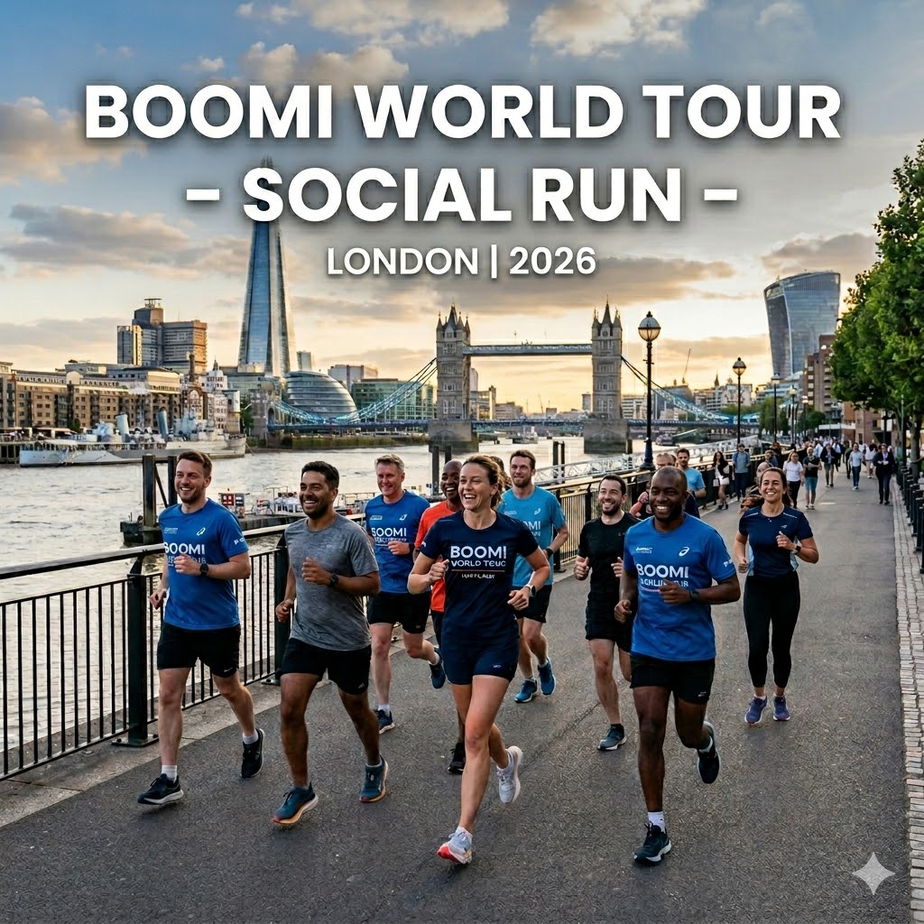 Cover art for #Boomi World Tour London - Morning Run hosted by Axaz — Park Plaza London Westminster Bridge